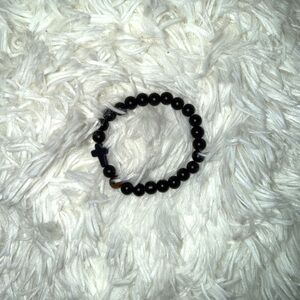 Beaded Cross Bracelet